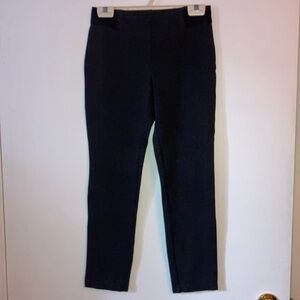 Cleo petites grey pants with elastic waistband. Size S